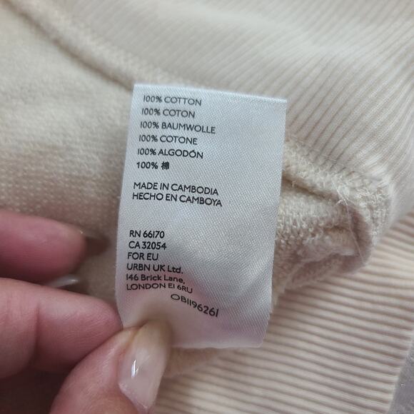 Anthropologie Pilcro and the Letterpress Dona Tunic ladies sweater Ivory Size XS - Picture 10 of 12